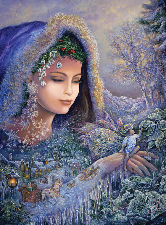 Josephine Wall: Spirit of Winter 1000 Piece Puzzle