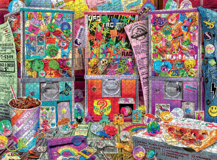 Aimee Stewart:  Pizza and Pocket Change 1000 Piece Puzzle