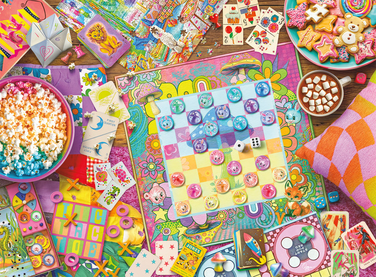 Aimee Stewart:  Kitschy Game Night 1000 Piece Puzzle