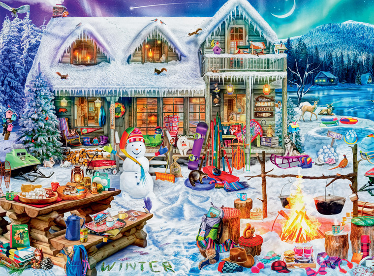 Aimee Stewart:  Winterland Fun 1000 Piece Puzzle