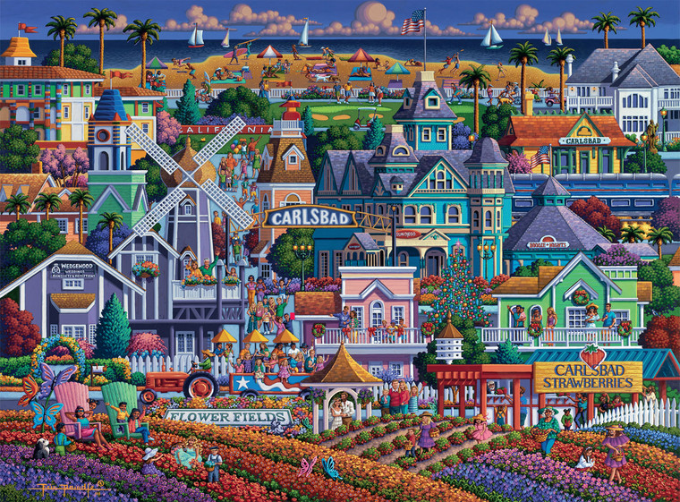 Eric Dowdle: Carlsbad 1000 Piece Puzzle