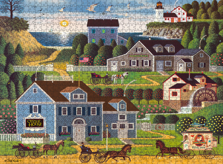 Charles Wysocki: Sunset Bay 1000 Piece Puzzle