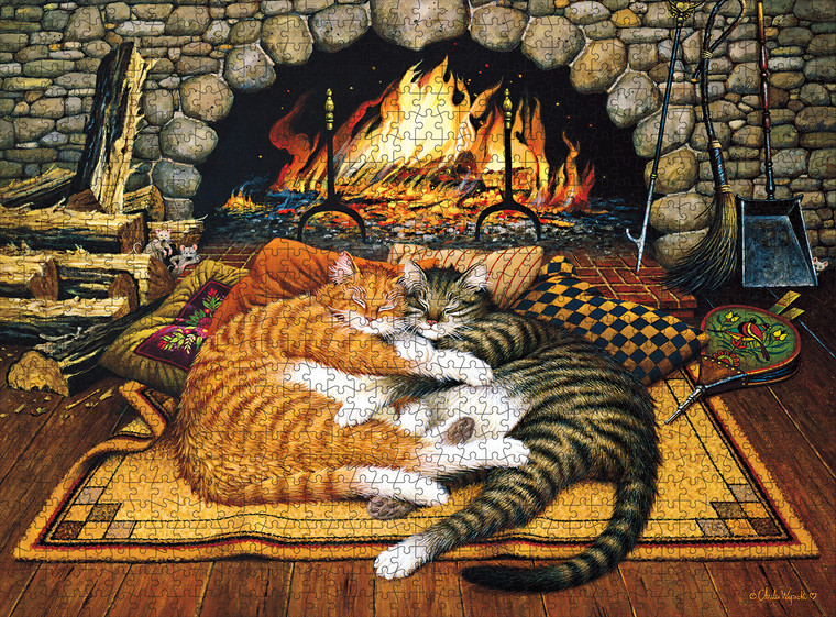 Charles Wysocki: All Burned Out 1000 Piece Puzzle