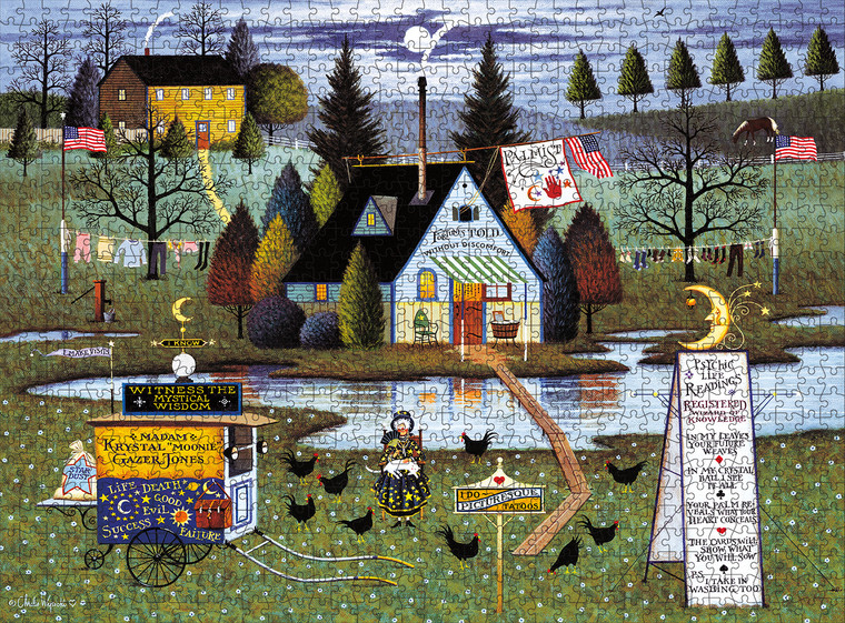 Charles Wysocki: Know it All 1000 Piece Puzzle