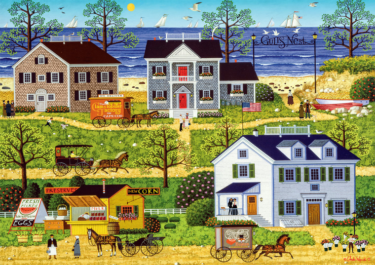 Charles Wysocki: AMERICANA: Gull's Nest 500 Piece Puzzle